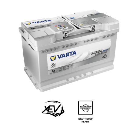 Batería AGM  VARTA A6 - 12V 800A 80Ah
