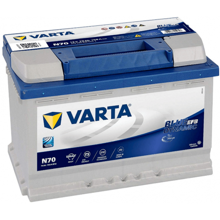 Batería EFB VARTA N70 - 12V 760A 70Ah